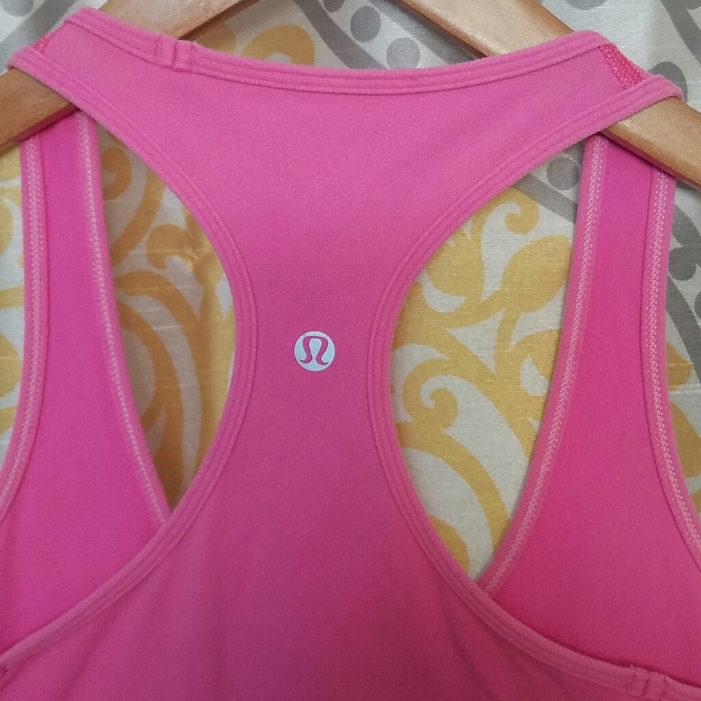 Lululemon Pink Cool Racerback Tank - Picture 3 of 7